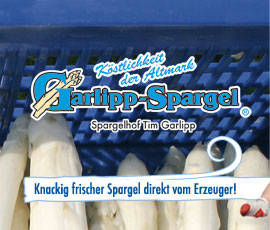 Logo von Garlipp-Spargel® - Link zur Startseite Logo von Garlipp-Spargel®